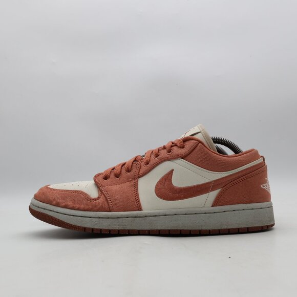 Nike Air Jordan 1 Low SE  Canvas Sky Orange Women's Size 11 Sneakers FN3722-801 - Picture 4 of 10